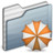 Backup Folder graphite Icon